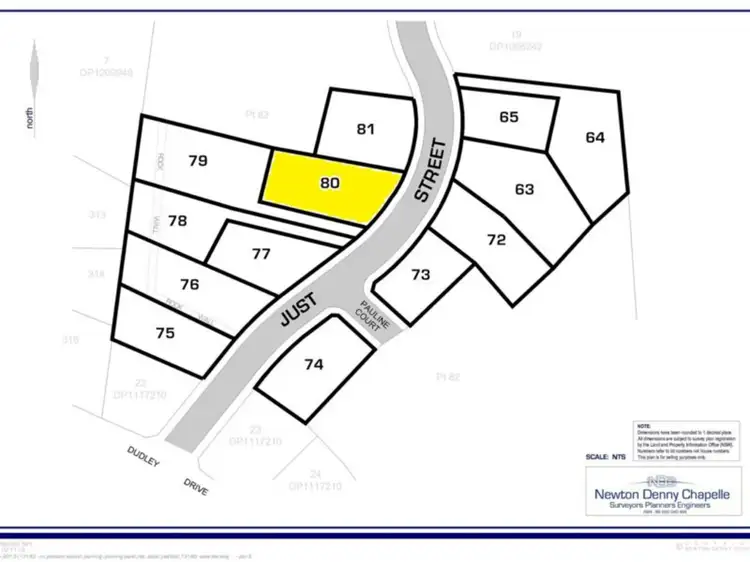 Main view of Homely land listing, Lot 80 Just Street, Goonellabah NSW 2480