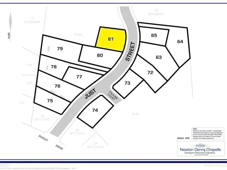 Main view of Homely land listing, Lot 81 Just Street, Goonellabah NSW 2480