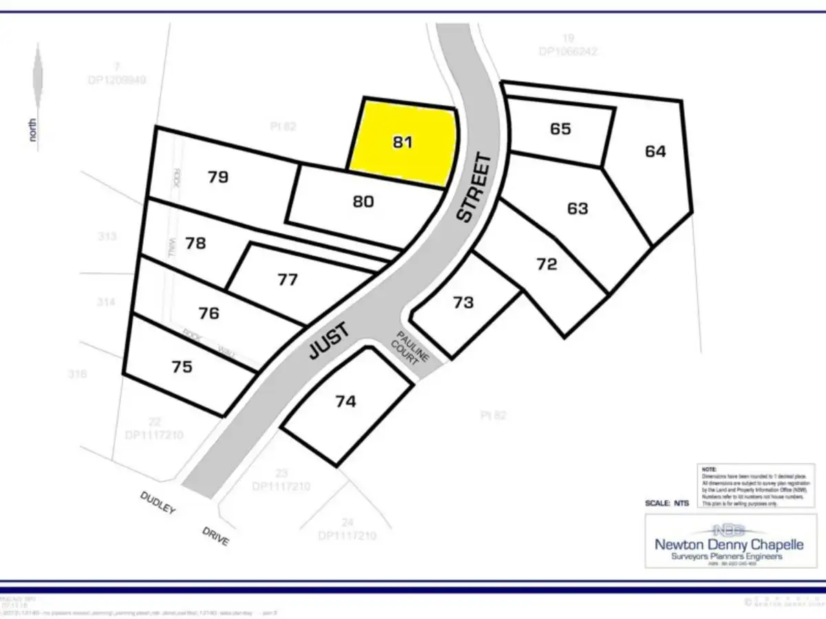 Main view of Homely land listing, Lot 81 Just Street, Goonellabah NSW 2480