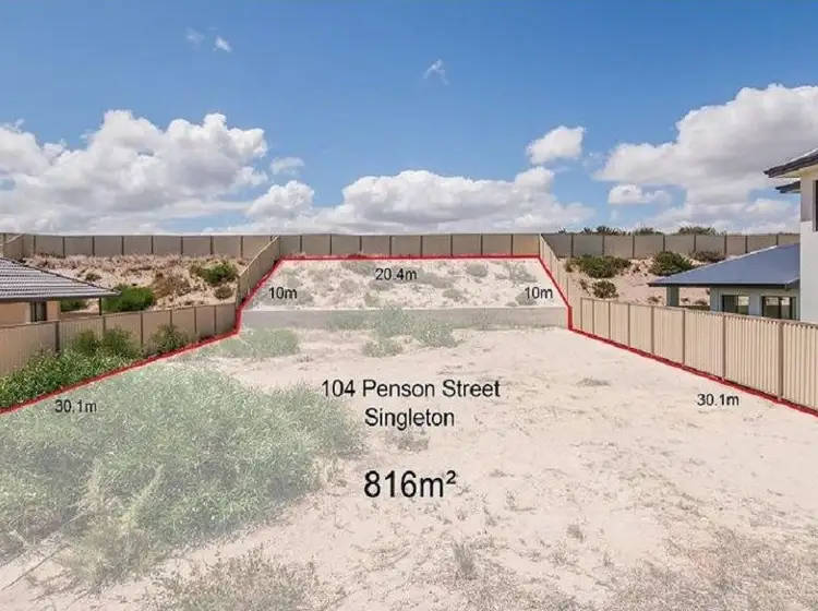 Second view of Homely land listing, 104 Penson Street, Singleton WA 6175