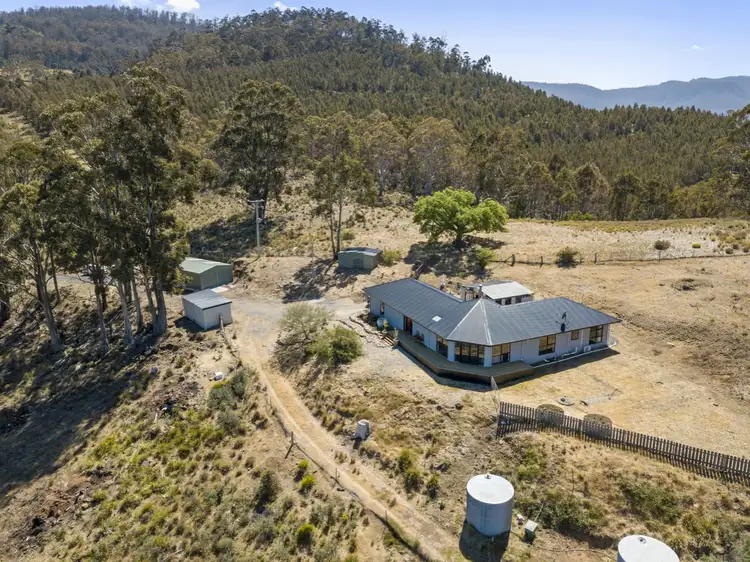 Second view of Homely house listing, 4 Braslins Road, Black Hills TAS 7140