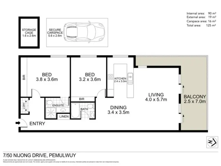 Sixth view of Homely apartment listing, 7/50 Nijong Drive, Pemulwuy NSW 2145