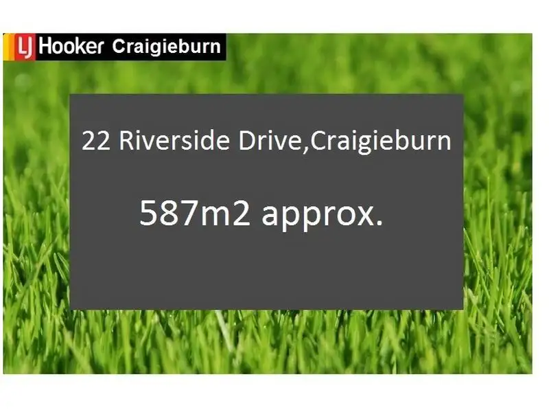 Main view of Homely land listing, 22 Riverside Drive, Craigieburn VIC 3064