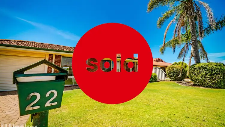 Main view of Homely house listing, 22 Cook Court, Port Kennedy WA 6172