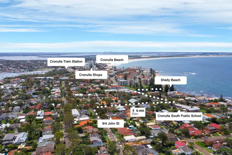 Second view of Homely apartment listing, 9/4 John Street, Cronulla NSW 2230