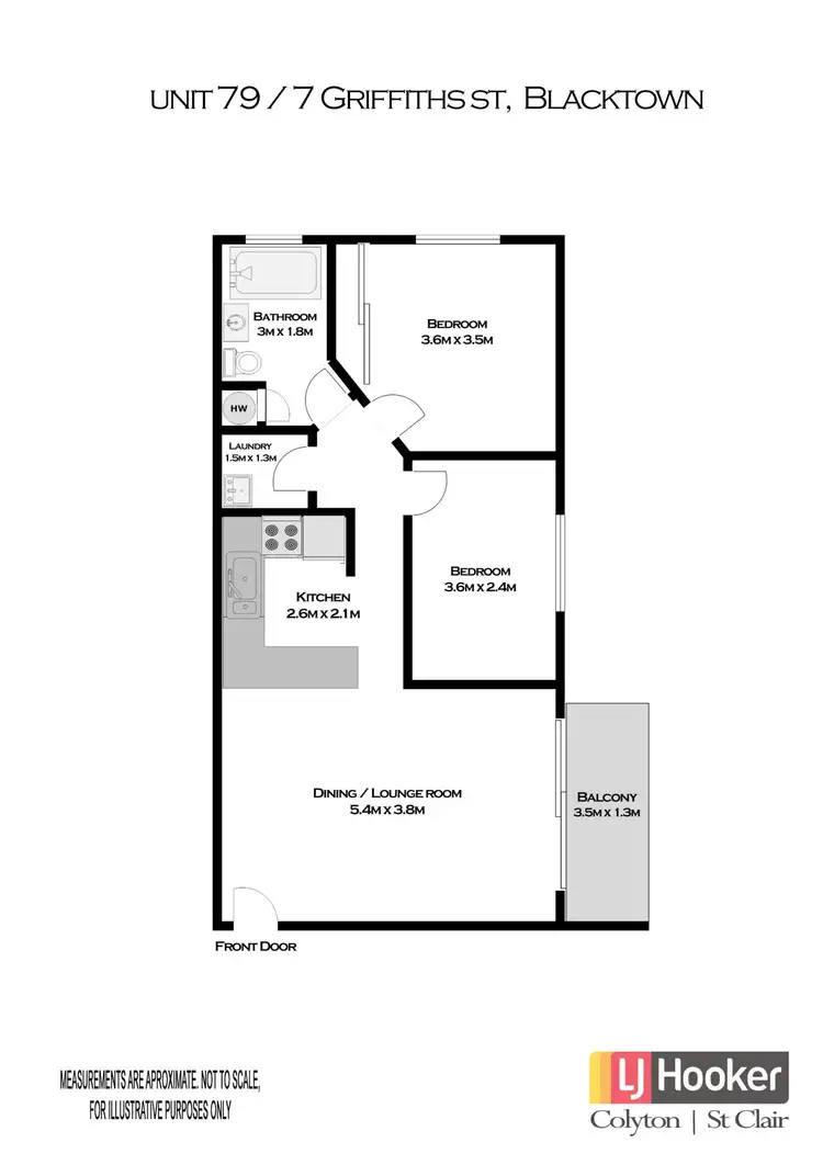 Fifth view of Homely apartment listing, 79/7 Griffiths Street, Blacktown NSW 2148