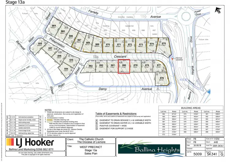Third view of Homely land listing, Lot 580 Presentation Crescent, Cumbalum NSW 2478