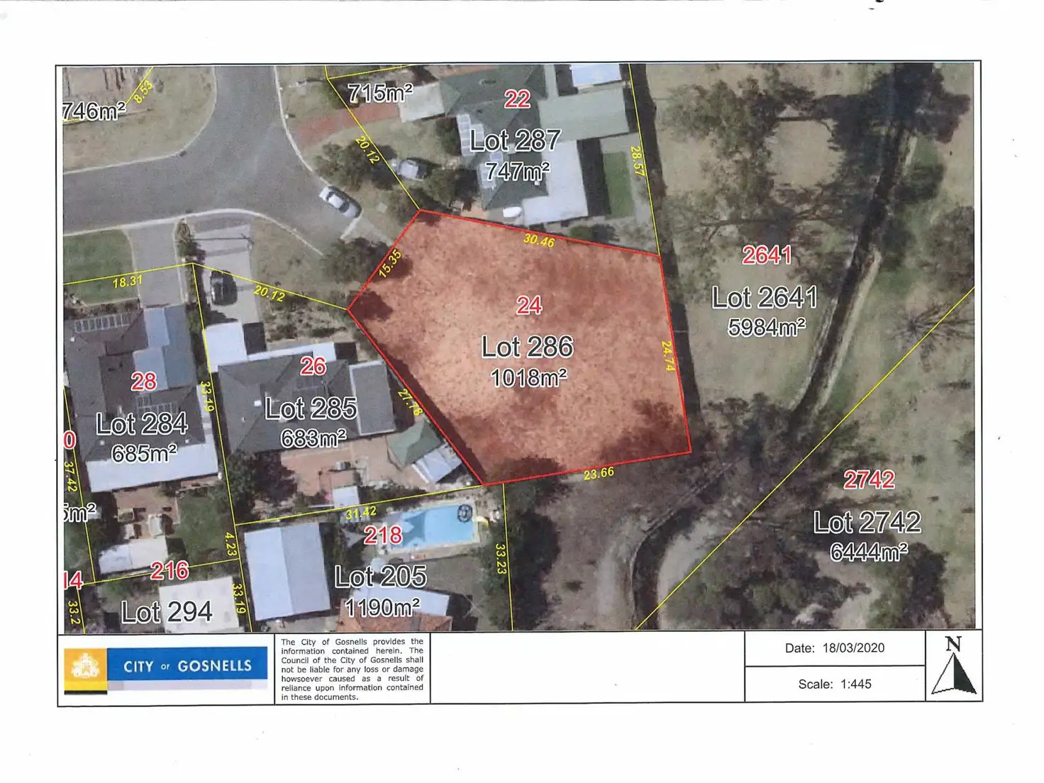 Main view of Homely land listing, 24 Weir Crescent, Beckenham WA 6107
