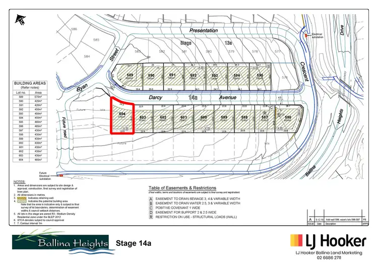 Second view of Homely land listing, Lot 604 Darcy Avenue, Cumbalum NSW 2478