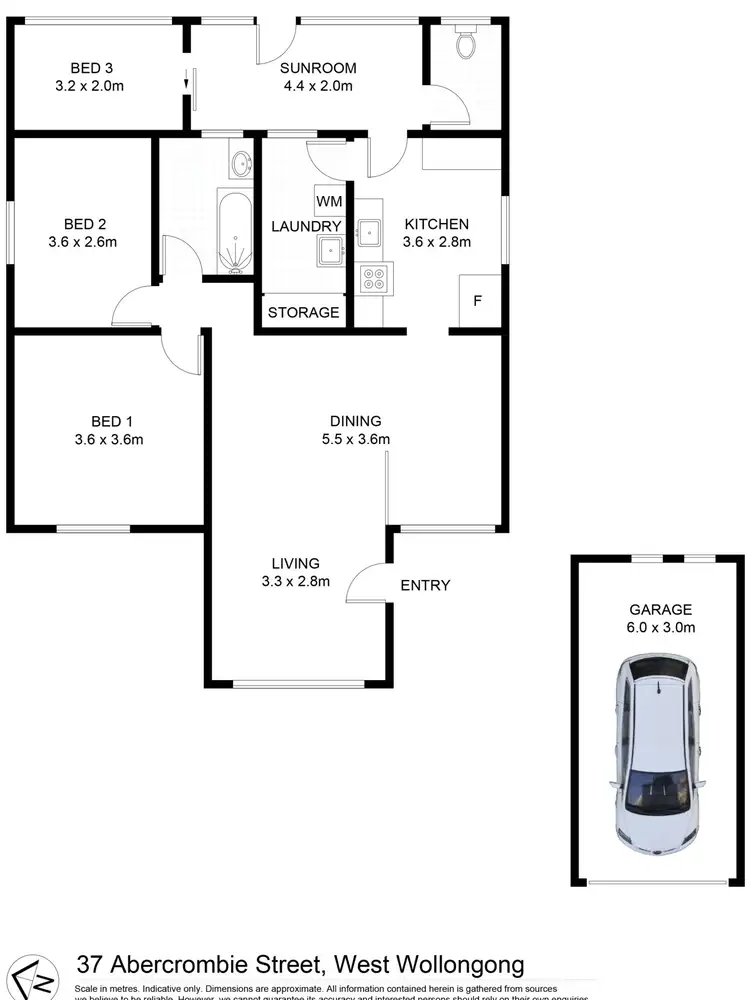 Fifth view of Homely house listing, 37 Abercrombie Street, West Wollongong NSW 2500