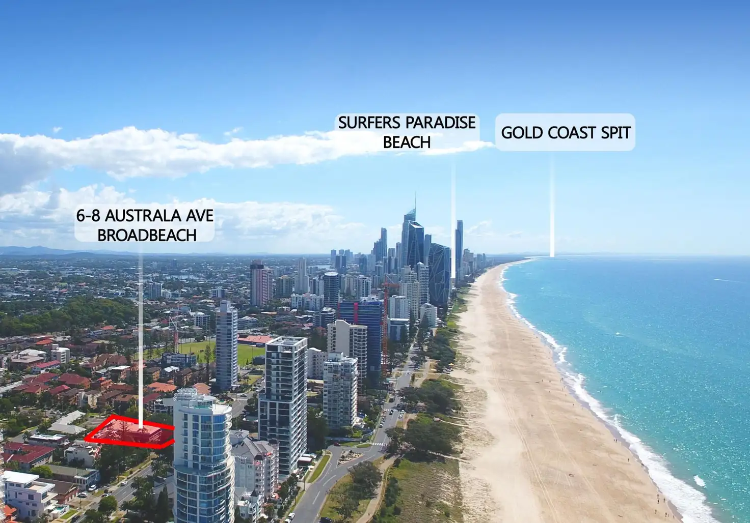 Main view of Homely unit listing, 3/6-8 Australia Avenue, Broadbeach QLD 4218