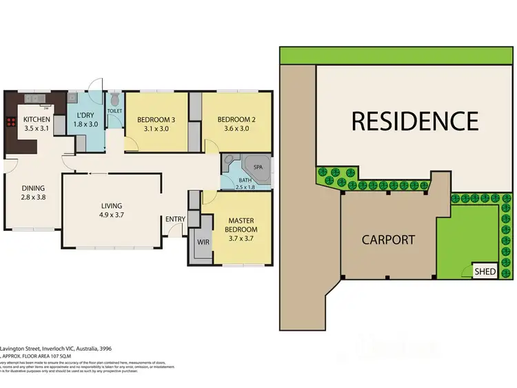Third view of Homely house listing, 1/21 Lavington Street, Inverloch VIC 3996