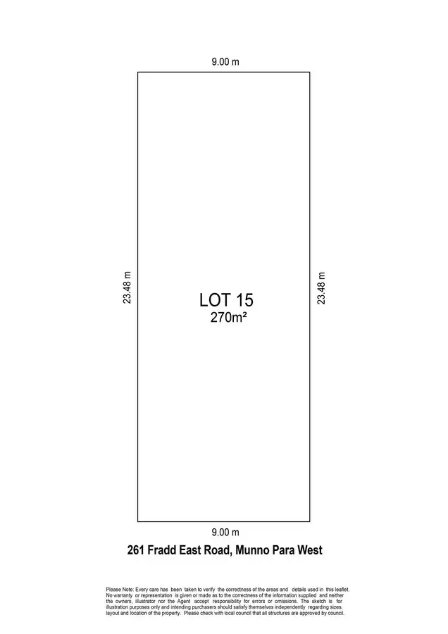 Main view of Homely land listing, 261 Fradd East Road, Munno Para West SA 5115