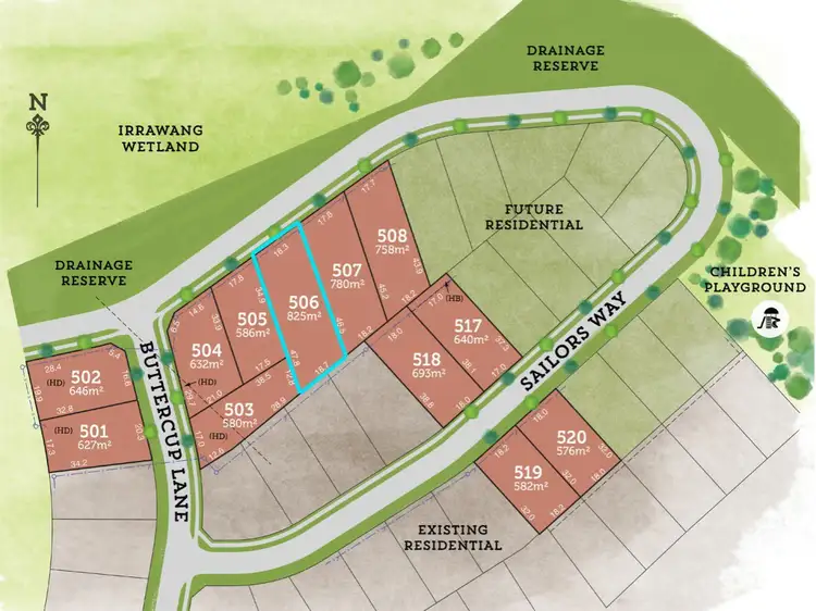 Second view of Homely land listing, Lot 506 Sailors Way, Raymond Terrace NSW 2324