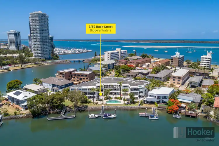 Main view of Homely unit listing, 3/52 Back Street, Biggera Waters QLD 4216