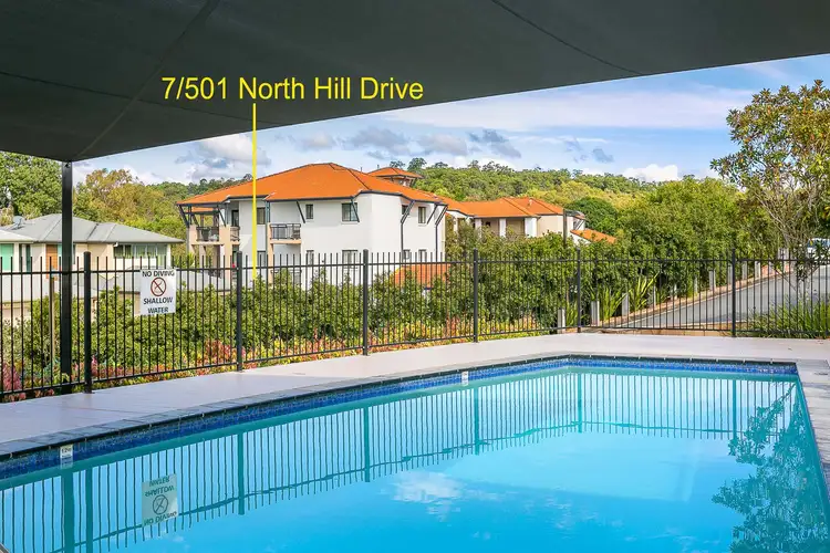 Main view of Homely unit listing, 7/501 North Hill Drive, Robina QLD 4226