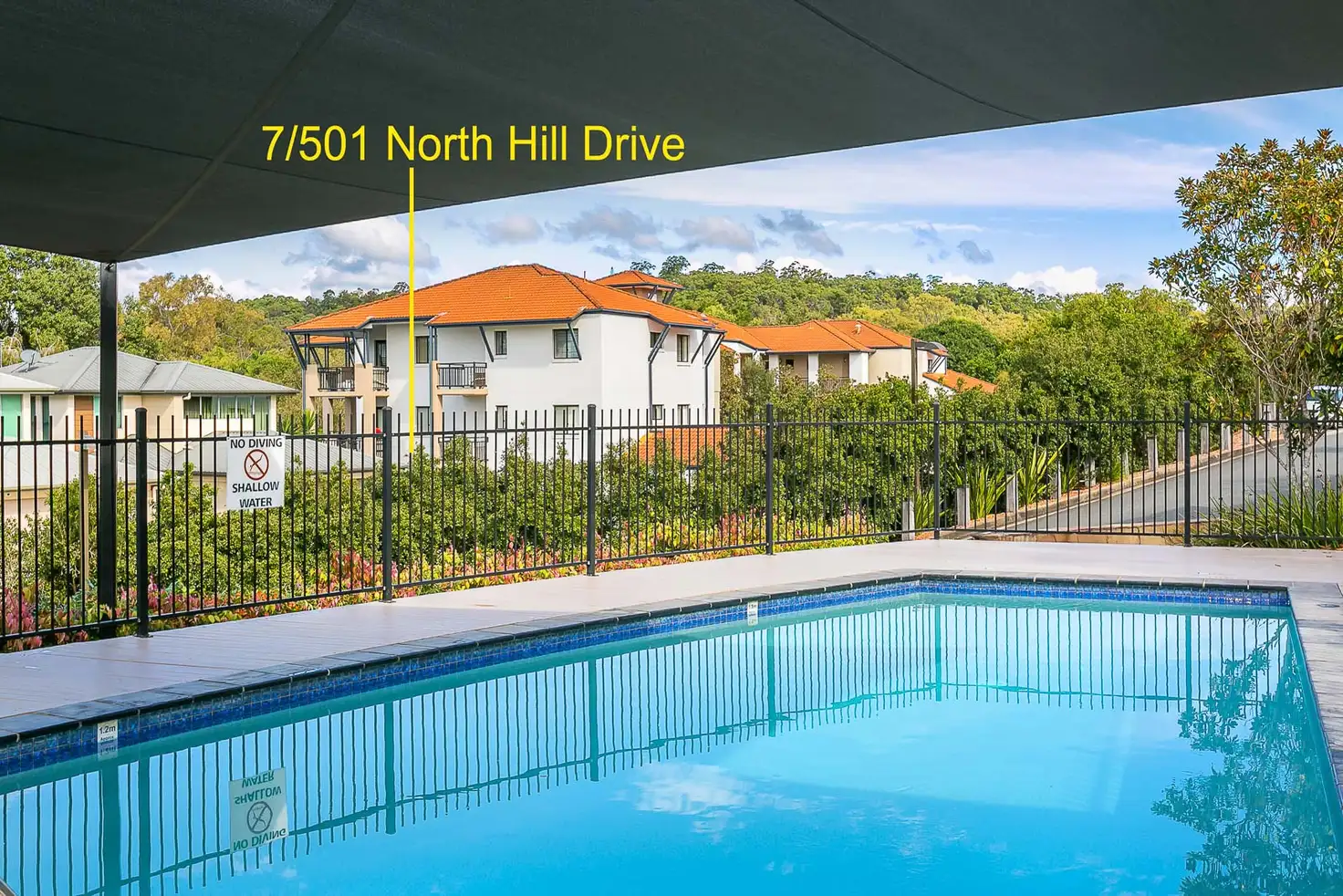 Main view of Homely unit listing, 7/501 North Hill Drive, Robina QLD 4226