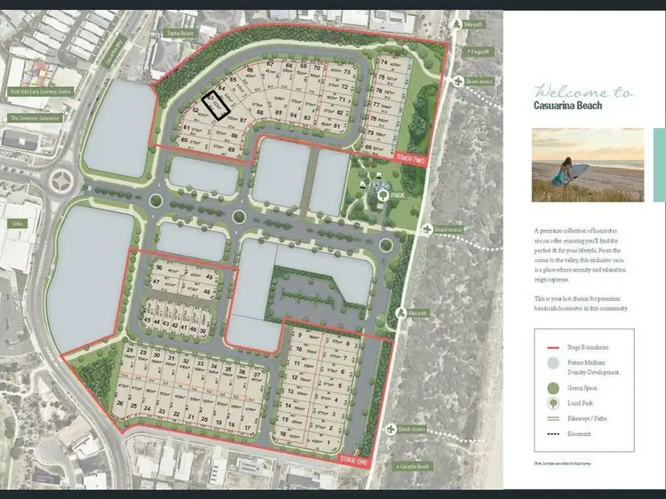 Second view of Homely land listing, Lot 63 Casuarina Way, Casuarina NSW 2487