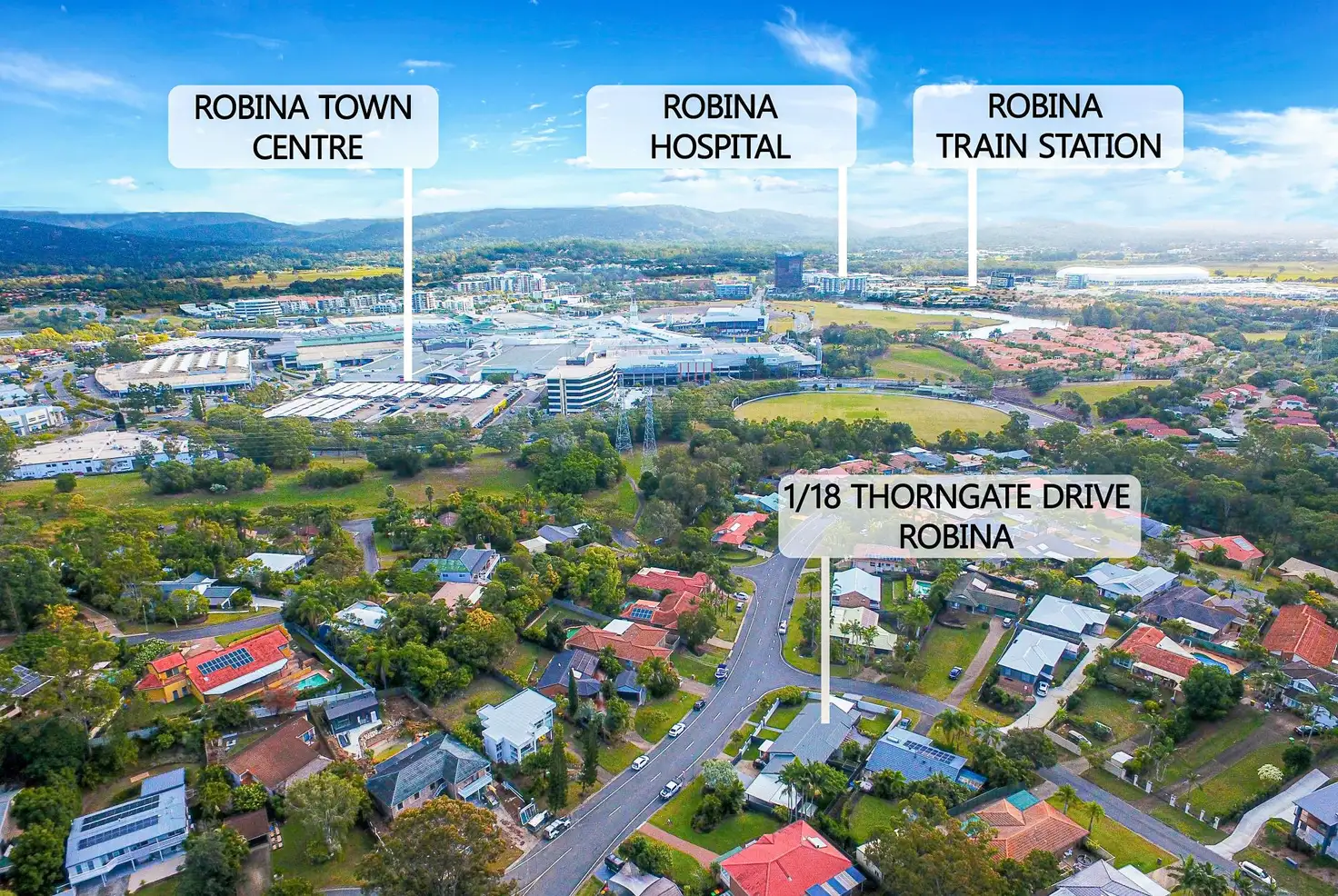 Main view of Homely house listing, 1/118 Thorngate Drive, Robina QLD 4226