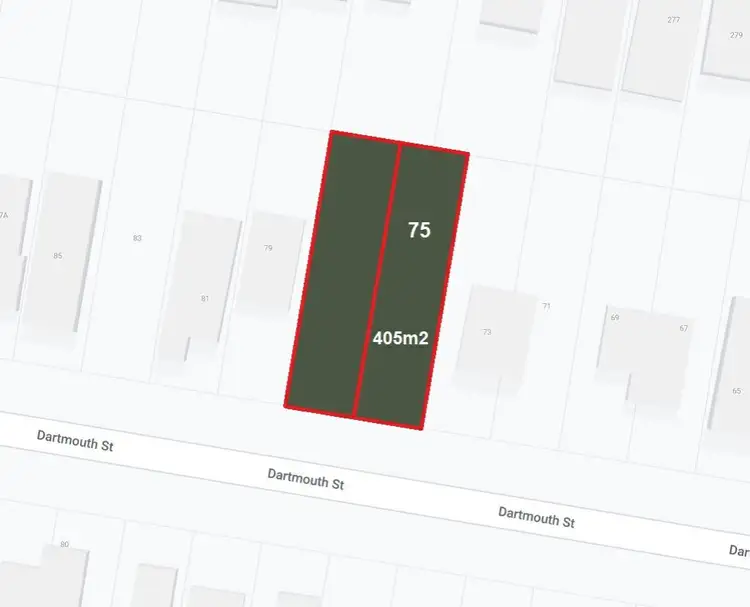 Main view of Homely land listing, 75 Dartmouth Street, Coopers Plains QLD 4108
