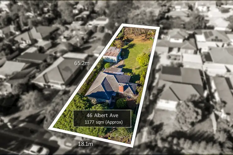 Main view of Homely house listing, 46 Albert Avenue, Boronia VIC 3155