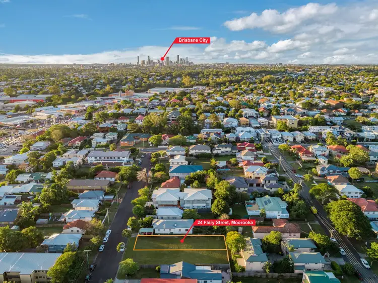 Main view of Homely land listing, 24 Fairy Street, Moorooka QLD 4105