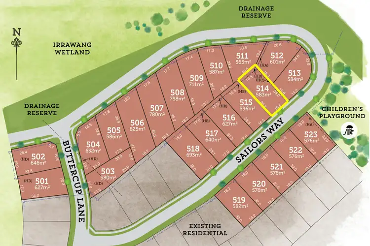 Second view of Homely land listing, Lot 514 Sailors Way, Raymond Terrace NSW 2324