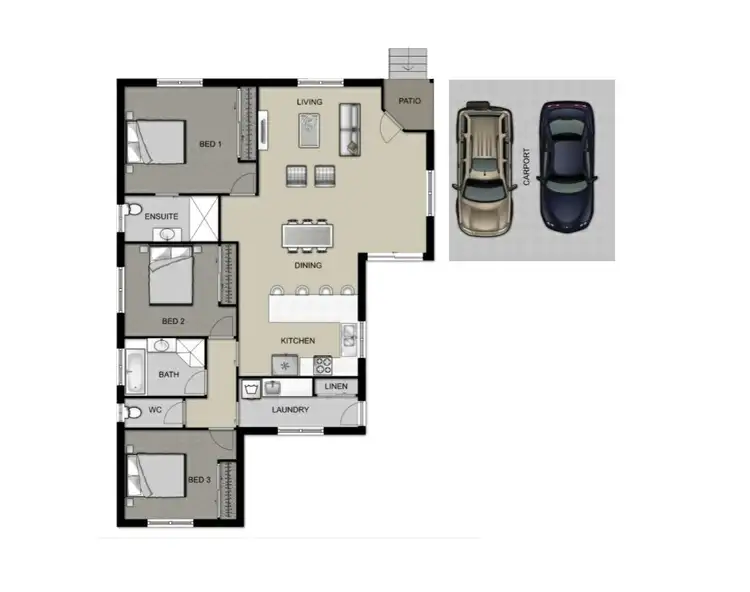 Second view of Homely house listing, 1/28a Summerville Street, Wingham NSW 2429