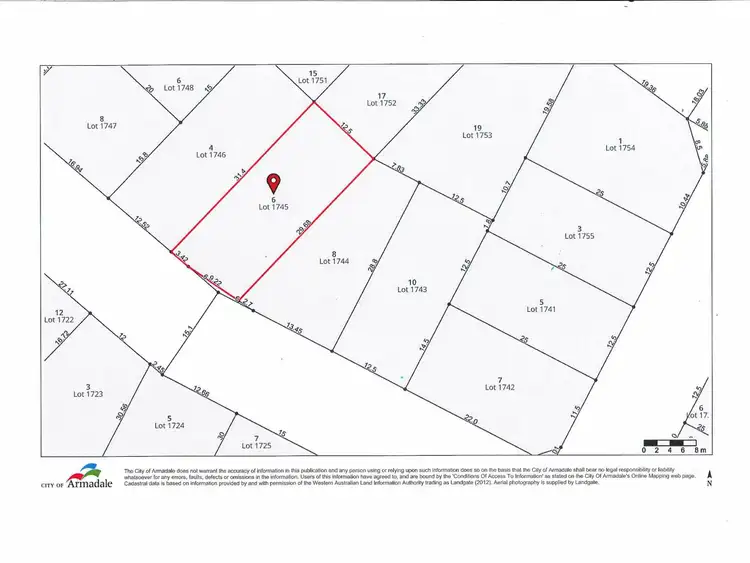 Main view of Homely land listing, 6 Breccia Grove, Piara Waters WA 6112