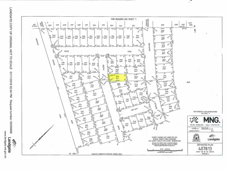 Second view of Homely land listing, 6 Breccia Grove, Piara Waters WA 6112