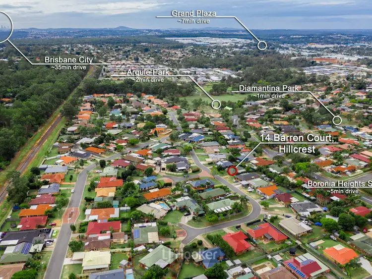 Second view of Homely house listing, 14 Barron Court, Hillcrest QLD 4118