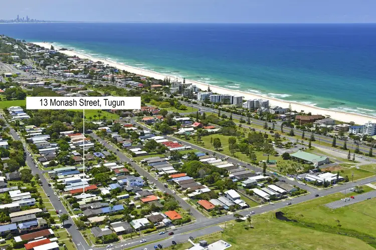 Main view of Homely house listing, 13 Monash Street, Tugun QLD 4224