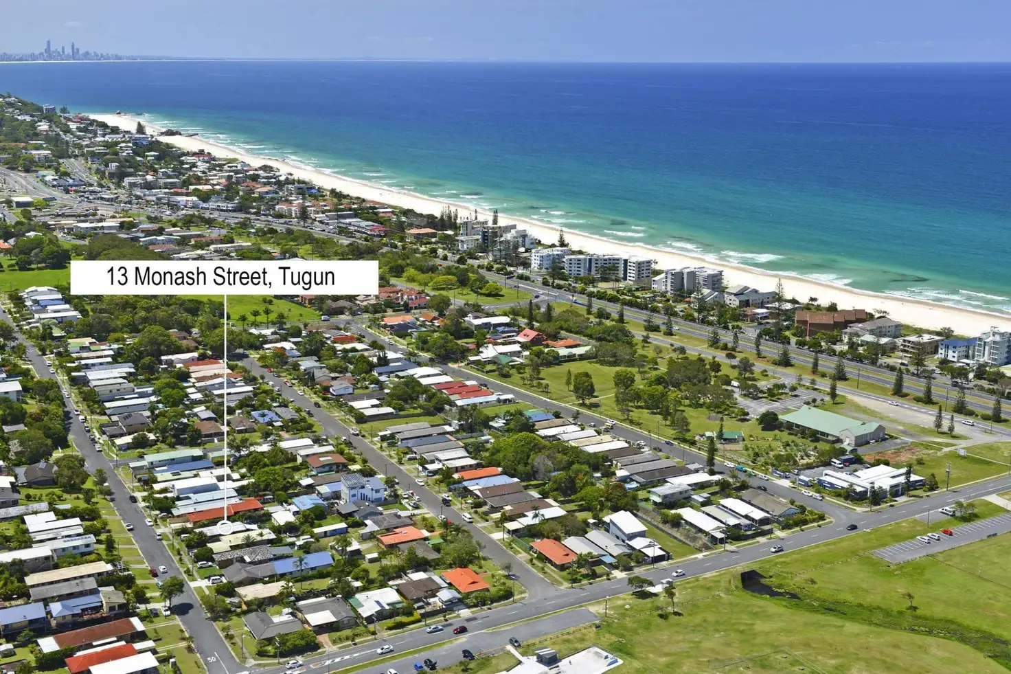 Main view of Homely house listing, 13 Monash Street, Tugun QLD 4224