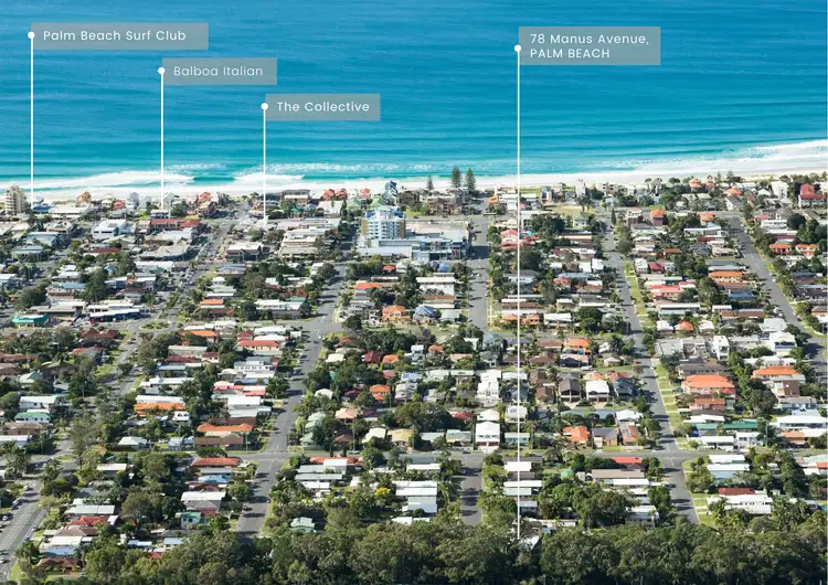 Main view of Homely house listing, 78 Manus Avenue, Palm Beach QLD 4221