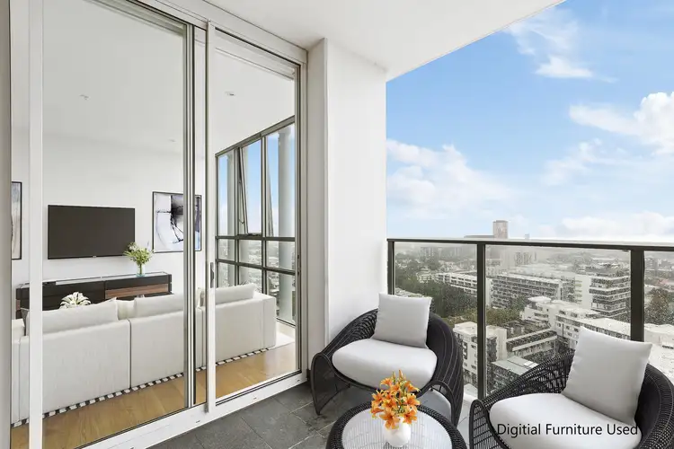 Second view of Homely apartment listing, 2302/15 Gadigal Avenue, Zetland NSW 2017