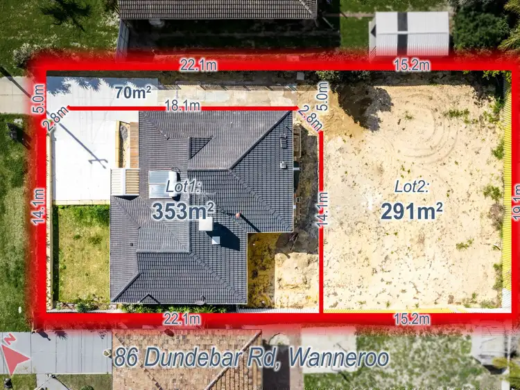 Main view of Homely land listing, 86B Dundebar Road, Wanneroo WA 6065