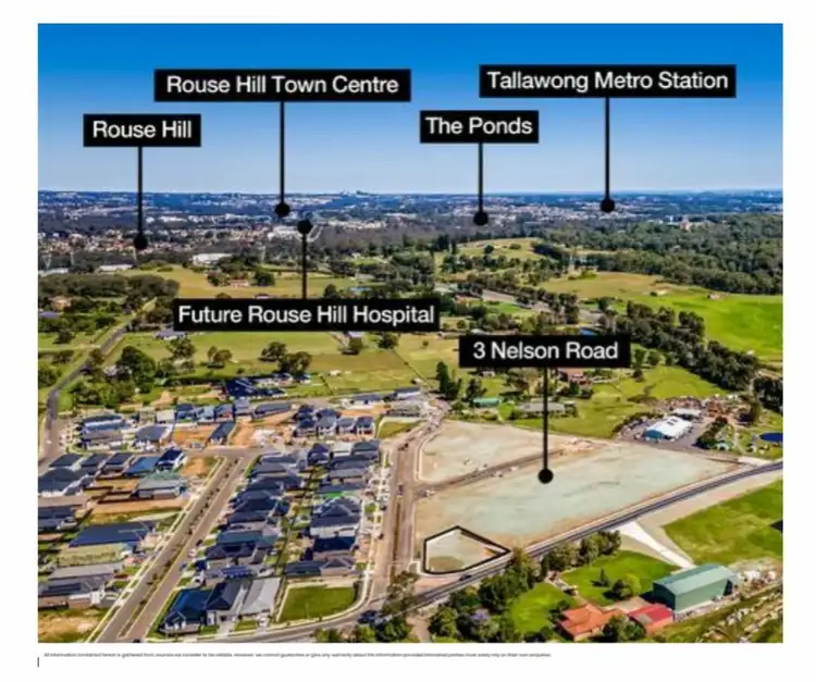 Main view of Homely land listing, 1-3 Driftwood Drive, Box Hill NSW 2765