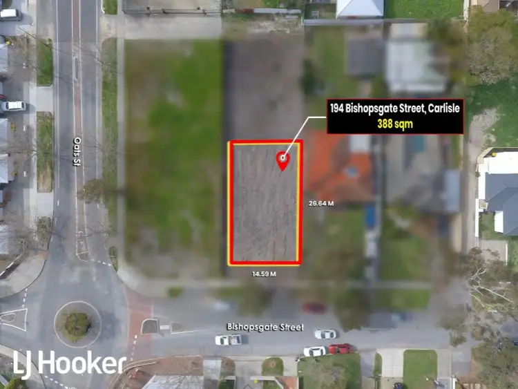 Main view of Homely land listing, 194A Bishopsgate Street, Carlisle WA 6101