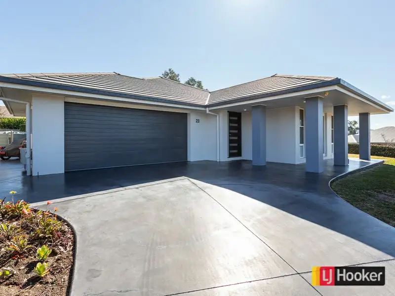 Main view of Homely house listing, 23 Peak Drive, Hillvue NSW 2340