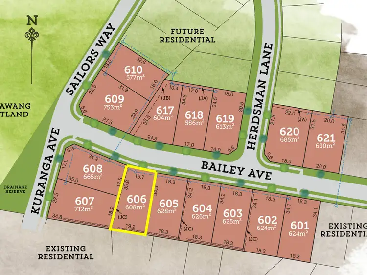 Second view of Homely land listing, Lot 606 Bailey Avenue, Raymond Terrace NSW 2324