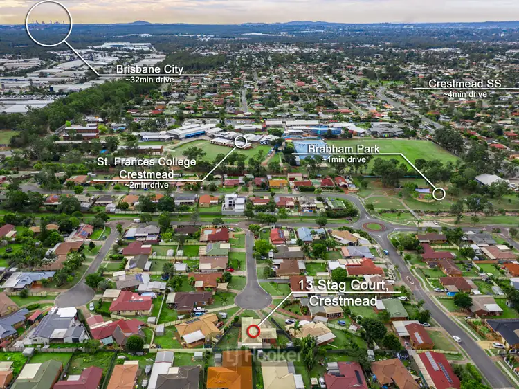 Second view of Homely house listing, 13 Stag Court, Crestmead QLD 4132