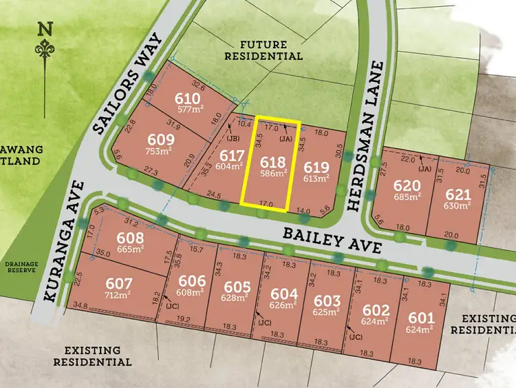 Second view of Homely land listing, Lot 618 Bailey Avenue, Raymond Terrace NSW 2324