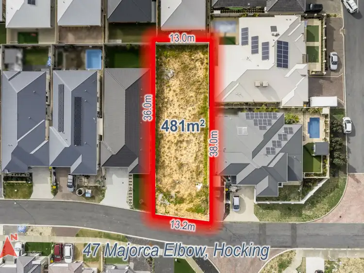 Second view of Homely land listing, 47 Majorca Elbow, Hocking WA 6065
