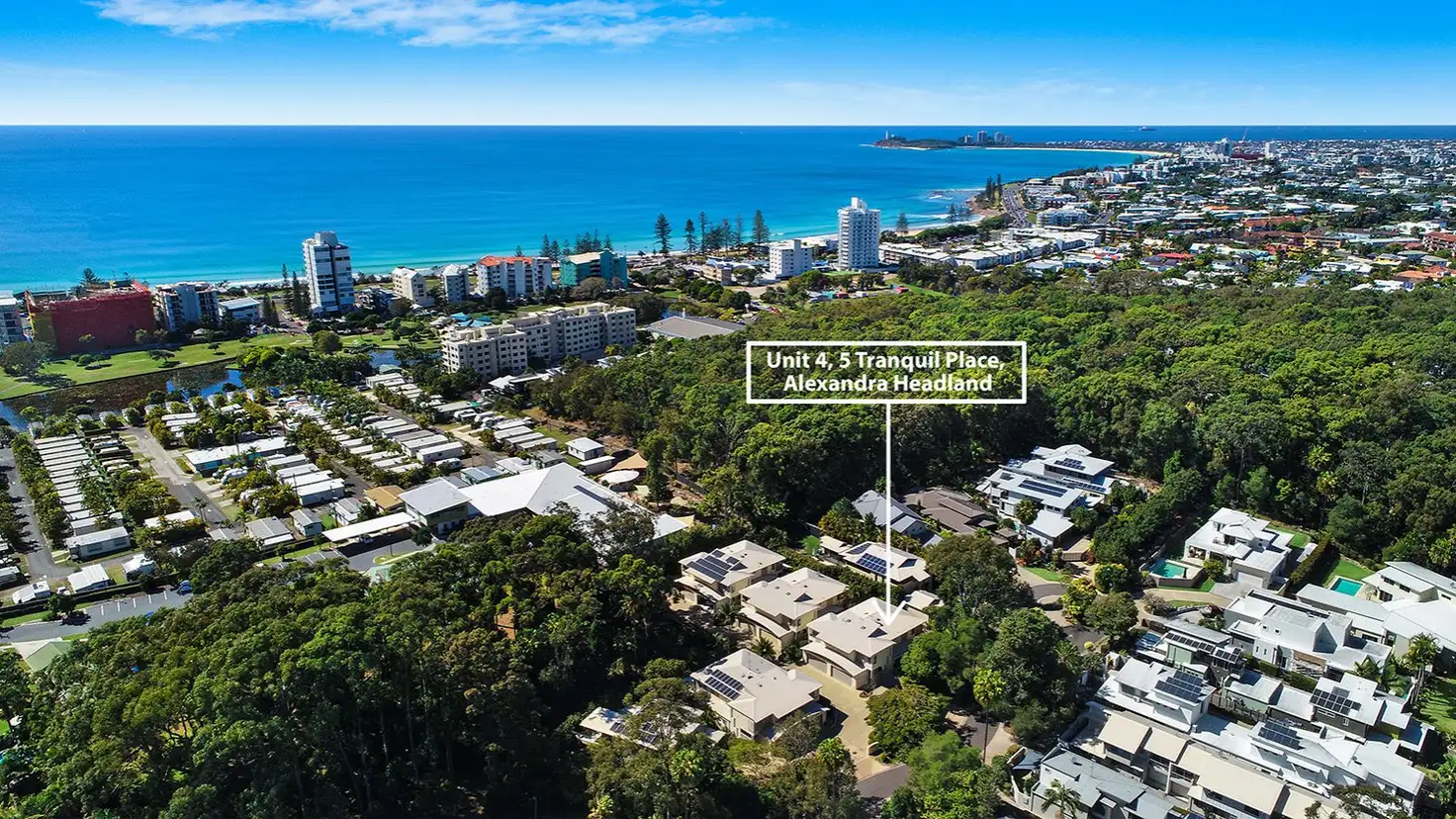 Main view of Homely unit listing, 4/5 Tranquil Place, Alexandra Headland QLD 4572