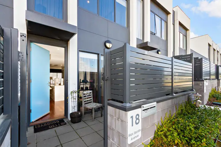 Main view of Homely townhouse listing, 18 Max Jacobs Avenue, Wright ACT 2611
