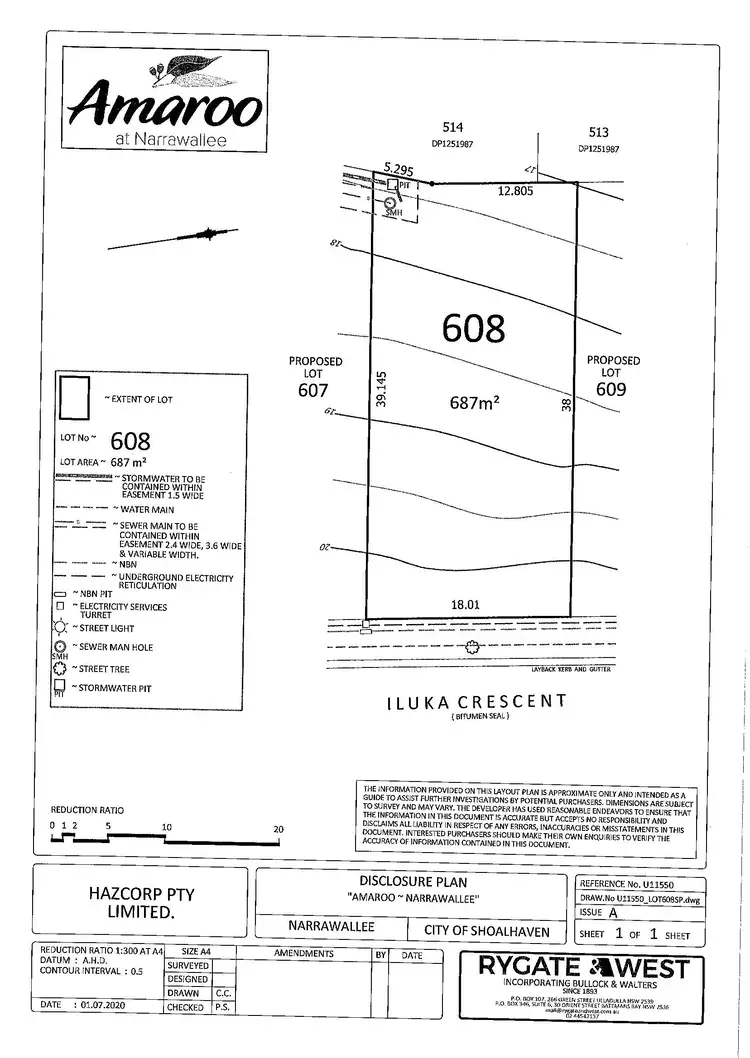 Fourth view of Homely land listing, Lot 608 Iluka Crescent, Narrawallee NSW 2539