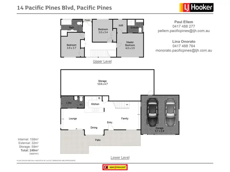 Fifth view of Homely house listing, 14 Pacific Pines Boulevard, Pacific Pines QLD 4211
