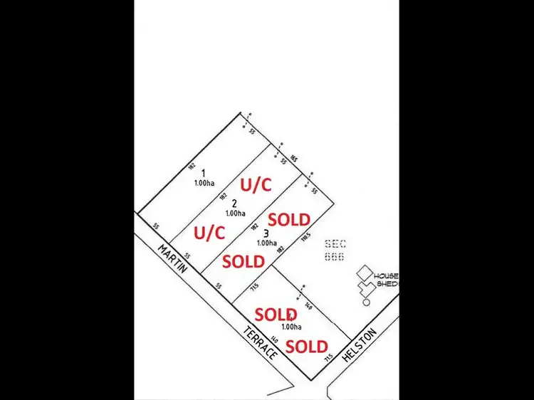 Main view of Homely land listing, Proposed A 1 Martin Terrace, Kadina SA 5554