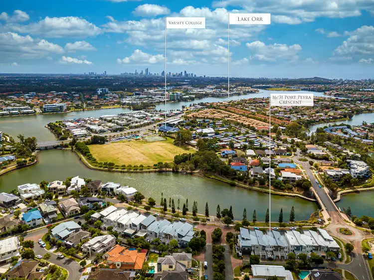 Fourth view of Homely townhouse listing, 16/31 Port Peyra Crescent, Varsity Lakes QLD 4227