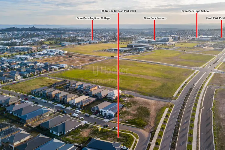 Third view of Homely land listing, 35 Neville Street, Oran Park NSW 2570